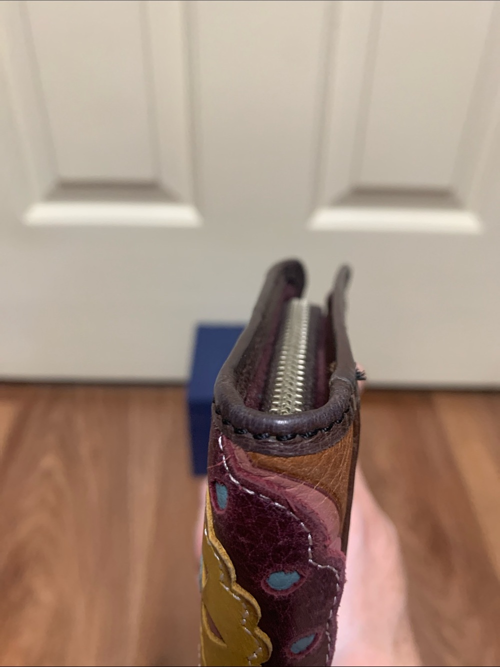 Fossil Vintage Boho Leather Wallet - Picture 10 of 12